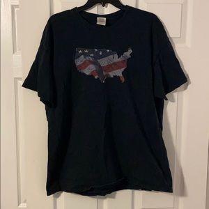 American flag T-shirt